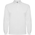 Estrella Langarm Poloshirt für Herren, Weiß