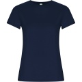 Golden T-Shirt für Damen, Marineblau