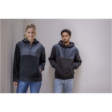 Logotrade Werbegeschenke das Foto: Evans Sherpa Fleecepullover Half-Zip Unisex