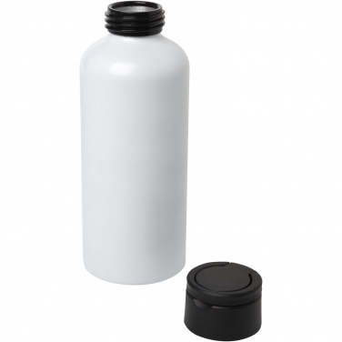 : Trinity 600 ml RCS-zertifizierte Wasserflasche aus recyceltem Aluminium mit RPET-Deckel