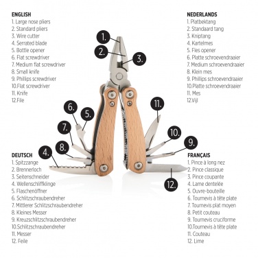 : Holz Mini-Multitool