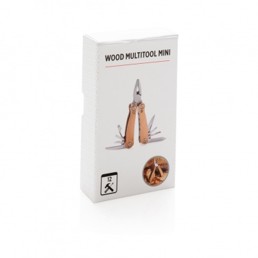 Logotrade werbemittel das Foto: Holz Mini-Multitool