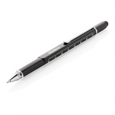 Logotrade Logogeschenke das Foto: 5-in-1 Aluminium Tool-Stift