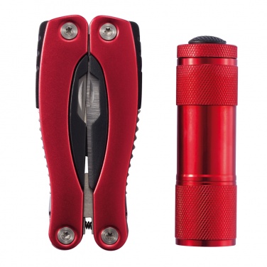 : Multitool und Taschenlampen Set