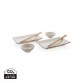 Ukiyo Sushi-Set für zwei, Weiß