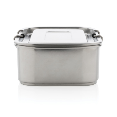 Logotrade Werbeartikel das Foto: Auslaufsichere Lunchbox aus RCS recyceltem Stainless Steel