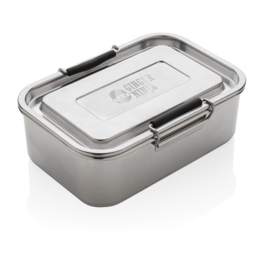 Logotrade werbemittel das Foto: Auslaufsichere Lunchbox aus RCS recyceltem Stainless Steel