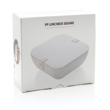 Logotrade Werbegeschenke das Foto: PP Lunchbox Square