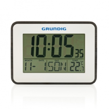 Logotrade Firmengeschenke das Foto: Grundig Thermometer, Wecker und Kalender