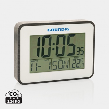 Logotrade Werbegeschenke das Foto: Grundig Thermometer, Wecker und Kalender