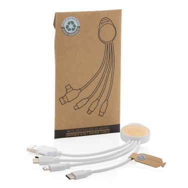 : rundes Ontario 6-in-1 Kabel aus RCS recyceltem Kunststoff