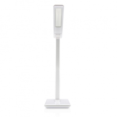 Logotrade Logogeschenke das Foto: 5W Wireless Charging Schreibtischlampe