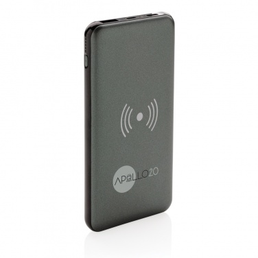 Logotrade Firmengeschenke das Foto: 10.000 mAh FastCharging 10W Wireless Powerbank mit PD