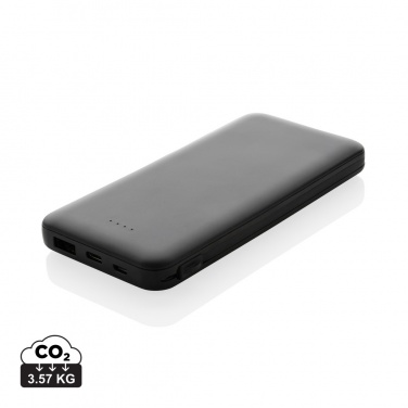 Logotrade Firmengeschenke das Foto: Lockhart 10.000mAh Powerbank aus RCS Kunststoff