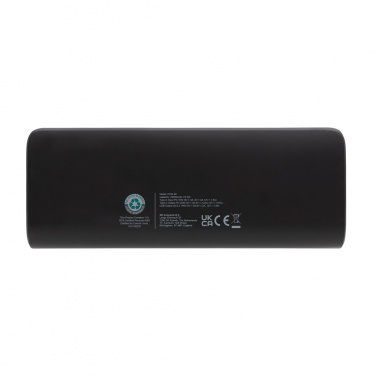 Logotrade werbemittel das Foto: FlashCharge 20.000mAh Fast-Charge Powerbank aus RCS rPlastik