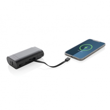 : CycleCell 10.000mah Powerbank mit herausnehmbarer Batterie