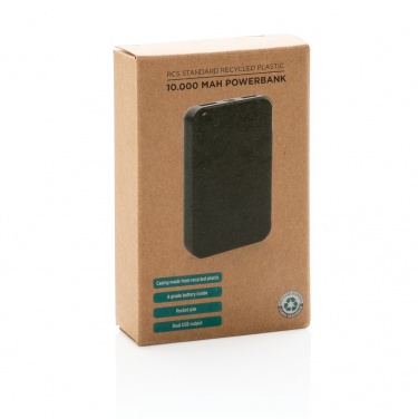 : 10.000 mAh Powerbank aus RCS Standard recyceltem Kunststoff