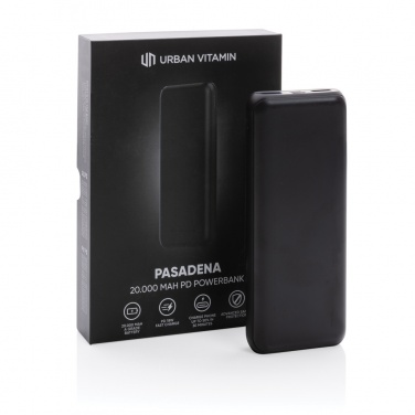 Logotrade werbemittel das Foto: Urban Vitamin Pasadena 20.000mAh 18W PD Powerbank