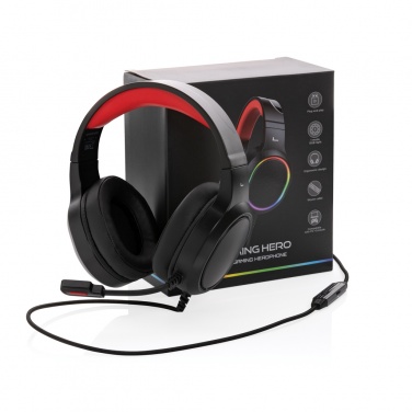 Logotrade Werbegeschenke das Foto: RGB Gaming Headset