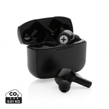 Logotrade Firmengeschenke das Foto: Swiss Peak TWS ANC Earbuds