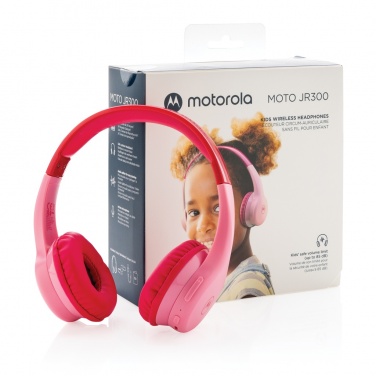 Logotrade Logogeschenke das Foto: Motorola JR 300 kids wireless safety headphone