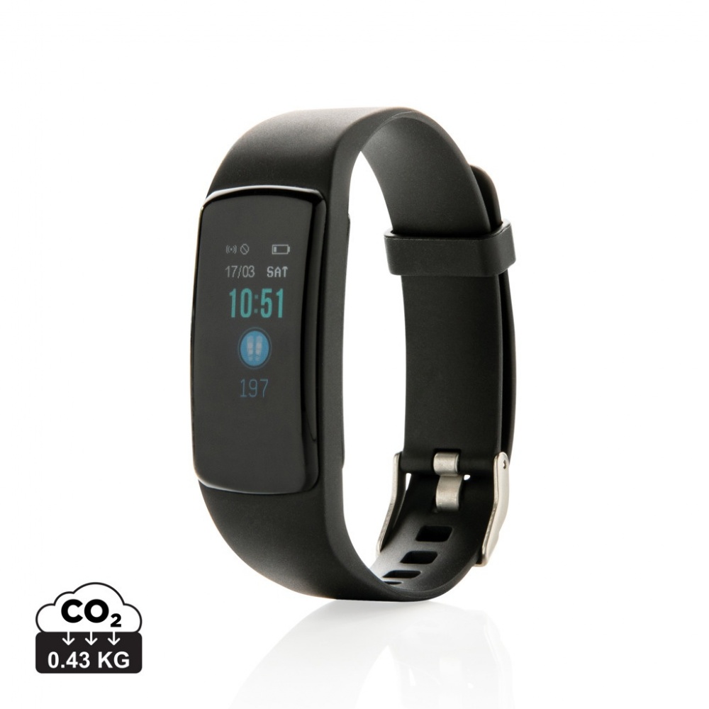 Logotrade Geschäftsgeschenke das Foto: Stay Fit Activity-Tracker mit Herzfrequenzmessung