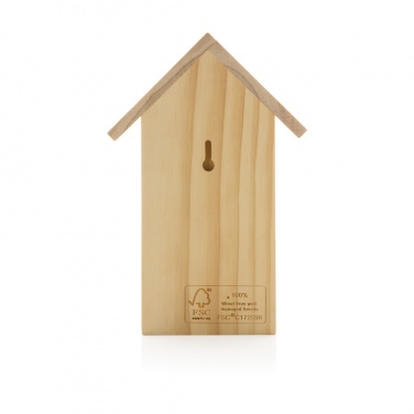 : Holz-Vogelhaus