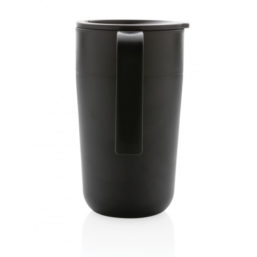 : GRS recycelte PP und Stainless Steel Tasse mit Griff