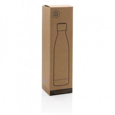 Logotrade Werbeartikel das Foto: RCS recycelte Stainless Steel Solid Vakuum-Flasche