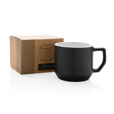 Logotrade Geschäftsgeschenke das Foto: Moderne Keramiktasse, 350ml