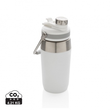 : 500ml Vakuum StainlessSteel Flasche mit Dual-Deckel-Funktion