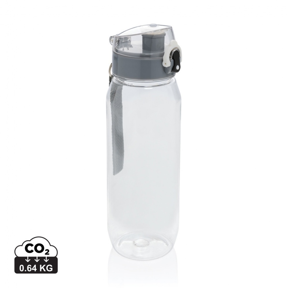 Logotrade Werbegeschenke das Foto: Yide verschließbare Wasserflasche aus RCS rec. PET, 800ml