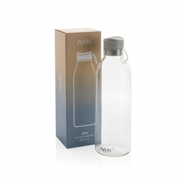 Logotrade werbemittel das Foto: Avira Atik RCS recycelte PET-Flasche 1L