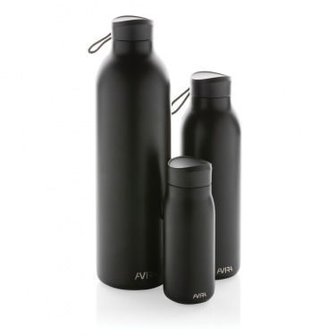 Logotrade Werbeartikel das Foto: Avira Ain 150ml Reiseflasche aus RCS rec. Stainless-Steel