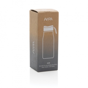 Logotrade werbemittel das Foto: Avira Ain 150ml Reiseflasche aus RCS rec. Stainless-Steel