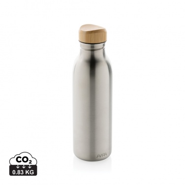 Logotrade werbemittel das Foto: Avira Alcor 600ml Wasserflasche aus RCS rec. Stainless-Steel