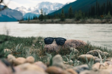 Logotrade Geschäftsgeschenke das Foto: Swiss Peak polarisierte Sonnenbrille aus RCS Kunststoff