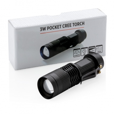 : Kompakte 3W Cree Taschenlampe