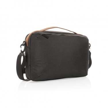 Logotrade Firmengeschenke das Foto: Impact AWARE™ 300D Two-Tone Deluxe 15.6" Laptop-Tasche