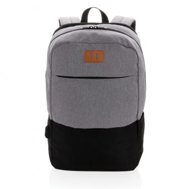 Logotrade Logogeschenke das Foto: Moderner 15.6" USB & RFID Laptop-Rucksack, PVC-frei