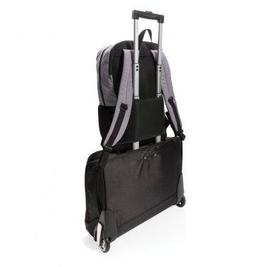 : Moderner 15.6" USB & RFID Laptop-Rucksack, PVC-frei