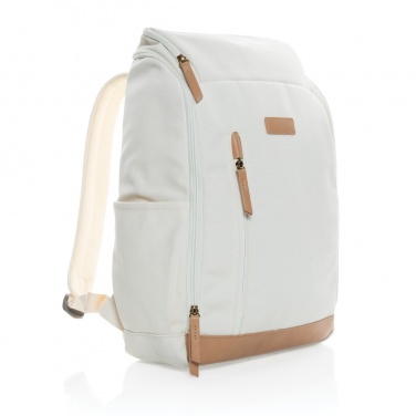 : Impact AWARE™ 16 oz. r recyceltem canvas 15" Laptop-Rucksack