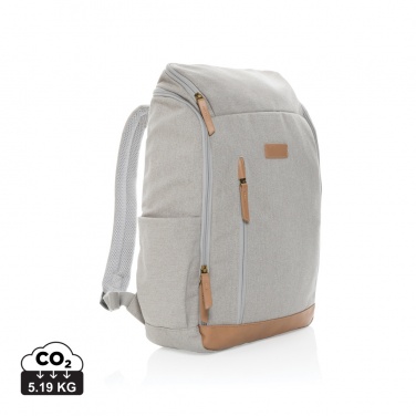 : Impact AWARE™ 16 oz. r recyceltem canvas 15" Laptop-Rucksack