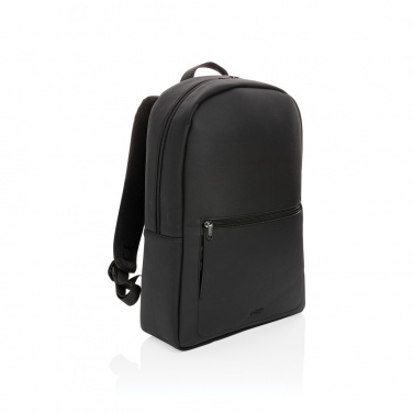 Logotrade werbemittel das Foto: Swiss Peak Deluxe PU Laptop-Rucksack, PVC-frei