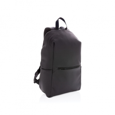 Logotrade Werbeartikel das Foto: Schicker PU 15.6" Laptop-Rucksack