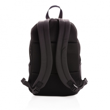 Logotrade werbemittel das Foto: Schicker PU 15.6" Laptop-Rucksack