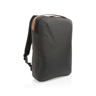 Logotrade Werbeartikel das Foto: Impact AWARE™ 300D Two-Tone Deluxe 15.6" Laptop-Rucksack