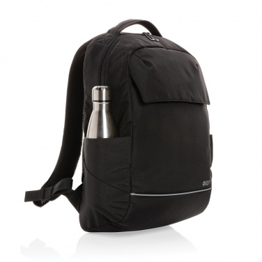 Logotrade Werbeartikel das Foto: Swiss Peak Brooke AWARE™ 15,6" Laptop-Rucksack aus rPET