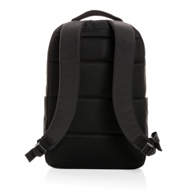 Logotrade Geschäftsgeschenke das Foto: Swiss Peak Brooke AWARE™ 15,6" Laptop-Rucksack aus rPET