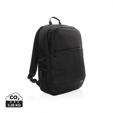 Logotrade Werbeartikel das Foto: Swiss Peak AWARE™ moderner 15,6" Laptop-Rucksack